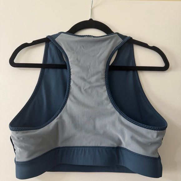 Teal Fabletics High Neck Sports Bra Size XL - Picture 5 of 5